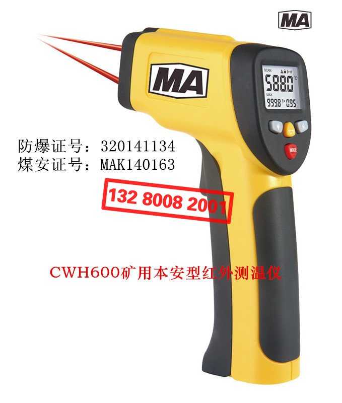 CWH600本质安全型红外测温仪