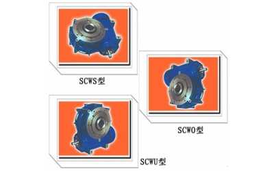 SCW系列轴装式圆弧齿圆柱蜗杆减速机